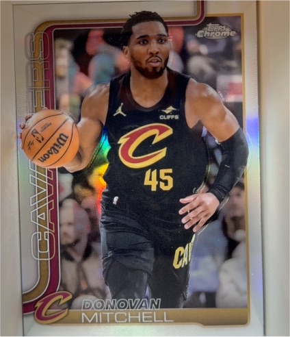 2025-26 Topps Chrome #69 Donovan Mitchell — front