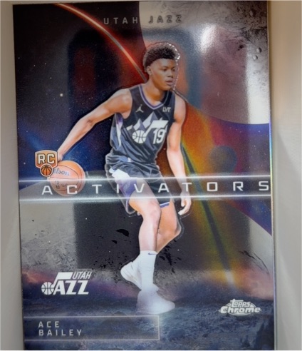 2025-26 Topps Chrome #AC-15 Ace Bailey Activators — front