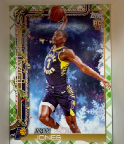 2025-26 Topps Holiday #H198 Kam Jones — front