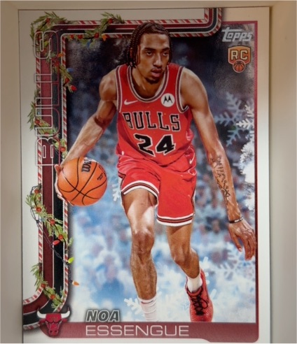 2025-26 Topps Holiday #H172 Noa Essengue — front