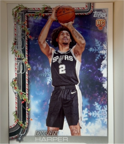 2025-26 Topps Holiday #H162 Dylan Harper — front