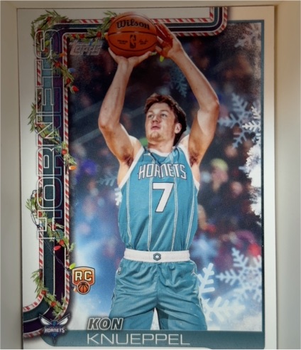 2025-26 Topps Holiday #H164 Kon Knueppel — front