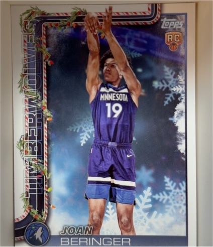 2025-26 Topps Holiday #H177 Joan Beringer — front