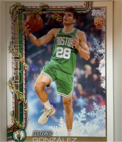 2025-26 Topps Holiday #H188 Hugo Gonzalez — front