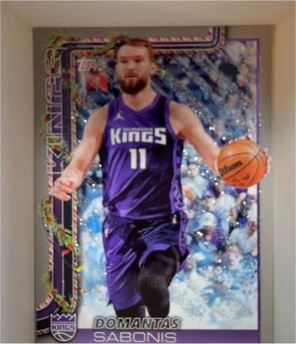 2025-26 Topps Holiday #H134 Domantas Sabonis — front