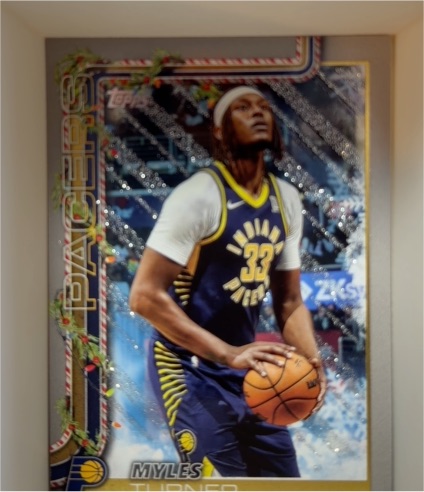 2025-26 Topps Holiday #H40 Myles Turner — front