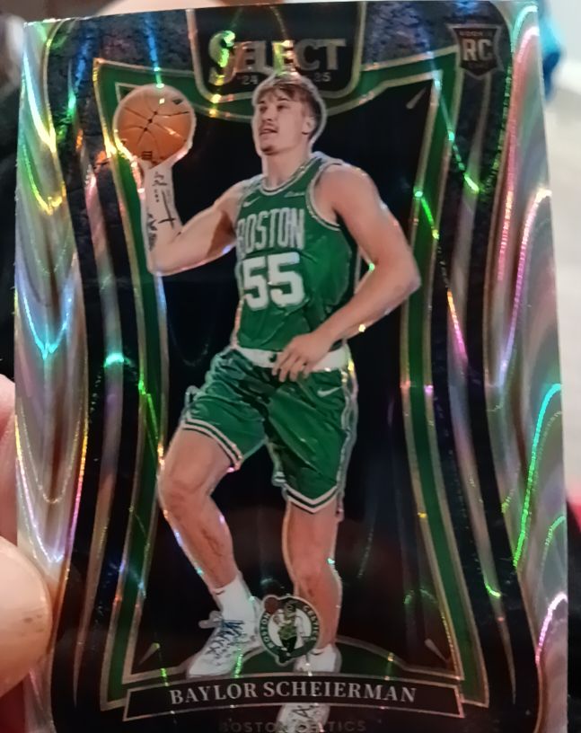 2024-25 Panini Select #382 Baylor Scheierman — front