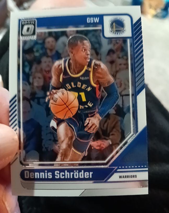 2024-25 Panini Donruss Optic #69W Dennis Schröder — front