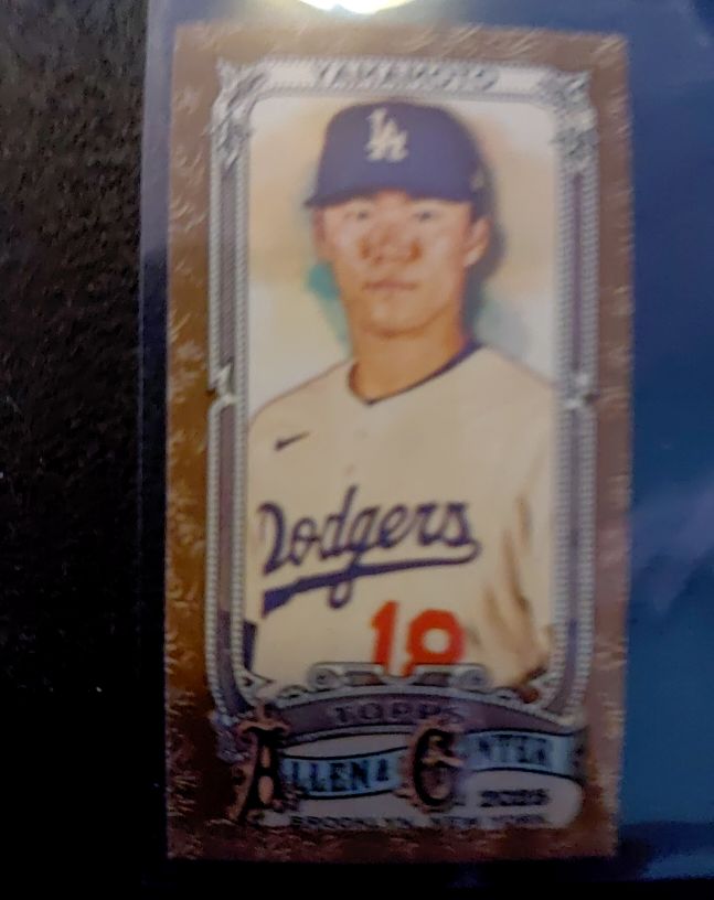 2025 Topps Allen & Ginter #138 Yoshinobu Yamamoto — front