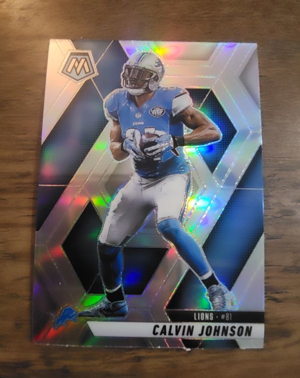2020 Panini Mosaic #81 Calvin Johnson — front