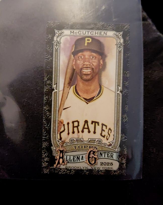 2025 Topps Allen & Ginter #137 Andrew McCutchen — front