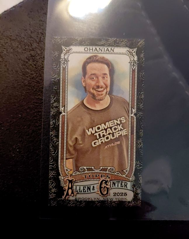 2025 Topps Allen & Ginter #291 Alexis Ohanian Mini — front