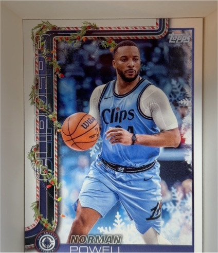 2025-26 Topps Holiday #H114 Norman Powell — front