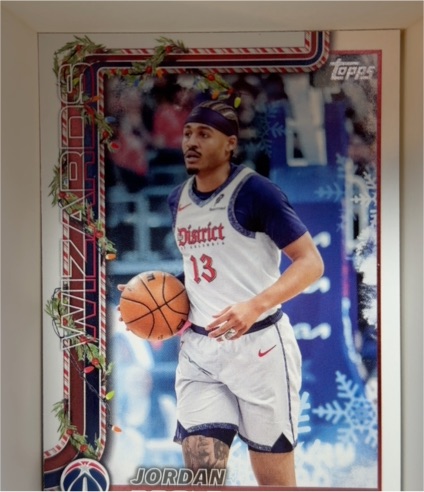 2025-26 Topps Holiday #H73 Jordan Poole — front