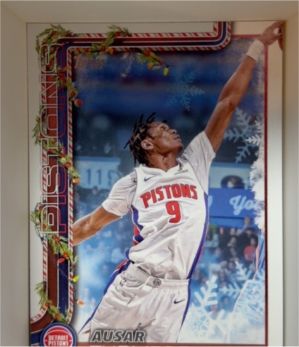 2025-26 Topps Holiday #H36 Ausar Thompson — front
