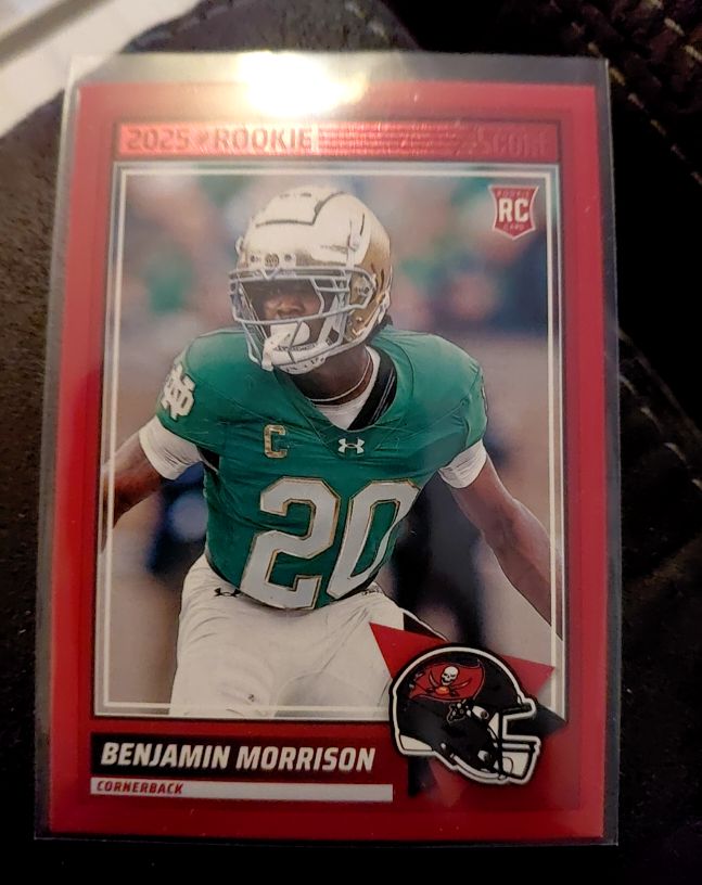2025 Panini Score #93 Benjamin Morrison — front