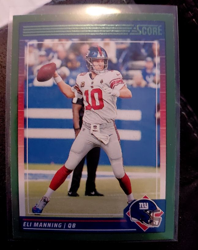 2024 Panini Score #216 Eli Manning — front