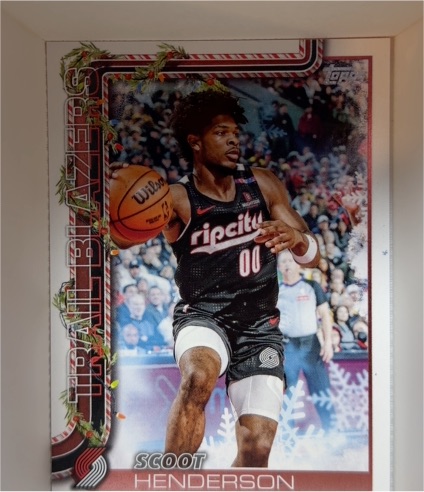 2025-26 Topps Holiday #H96 Scoot Henderson — front