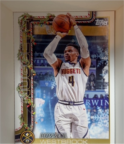 2025-26 Topps Holiday #H81 Russell Westbrook — front