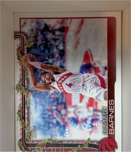 2025-26 Topps Holiday #H25 Scottie Barnes — front