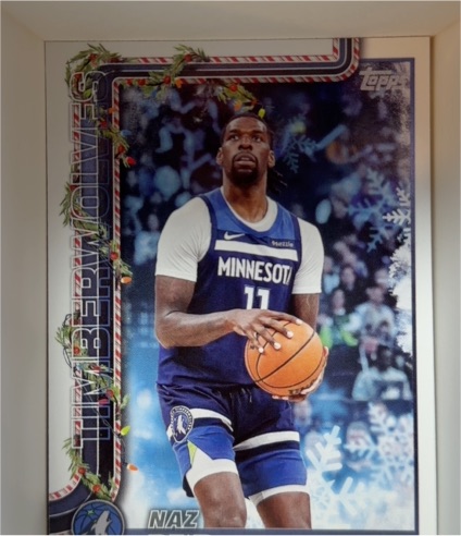 2025-26 Topps Holiday #H85 Naz Reid — front
