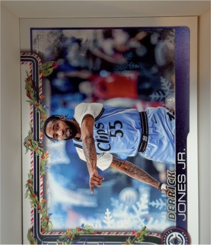 2025-26 Topps Holiday #H55 Derrick Jones Jr. — front