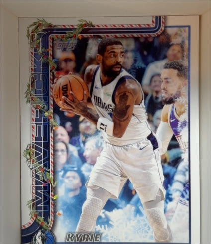 2025-26 Topps Holiday #H135 Kyrie Irving — front