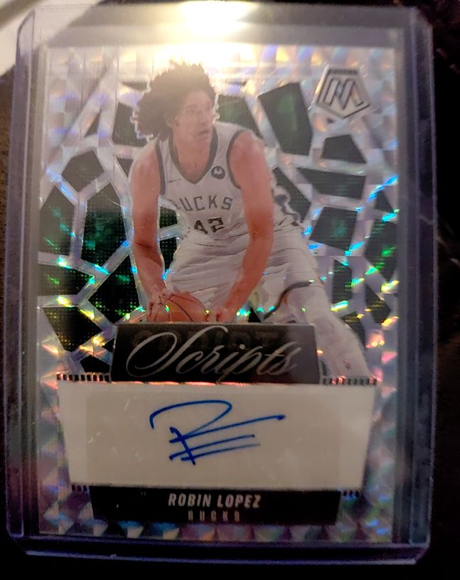 2024-25 Panini Mosaic #MS-LOP Robin Lopez Scripts — front