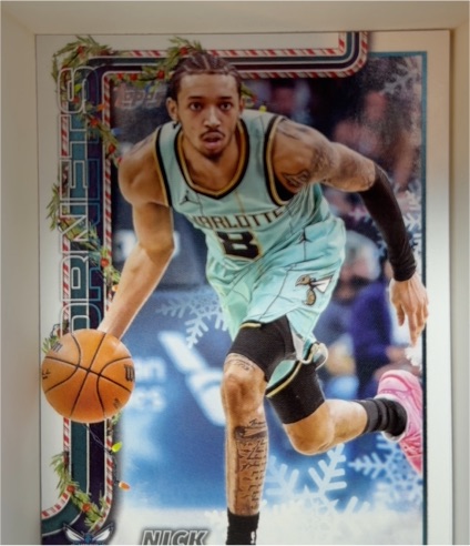 2025-26 Topps Holiday #H56 Nick Smith Jr. — front