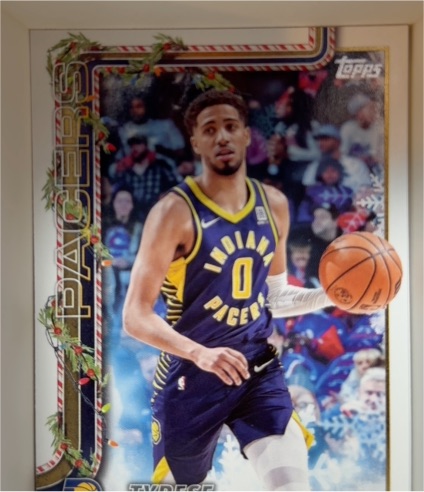 2025-26 Topps Holiday #H32 Tyrese Haliburton — front