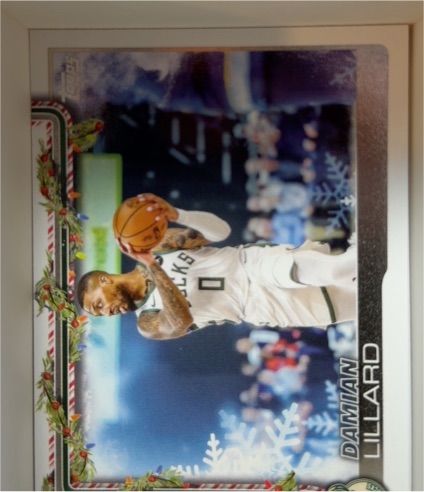 2025-26 Topps Holiday #H44 Damian Lillard — front