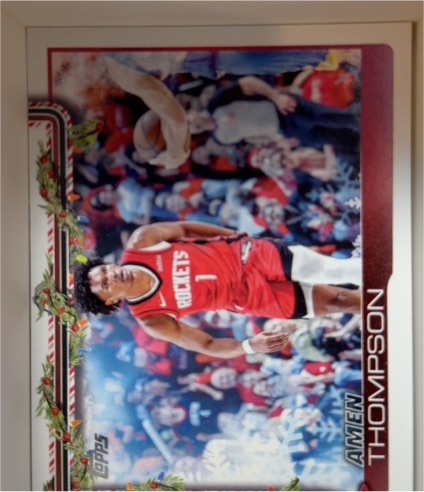 2025-26 Topps Holiday #H141 Amen Thompson — front