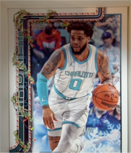 2025-26 Topps Holiday #H55 Miles Bridges — front