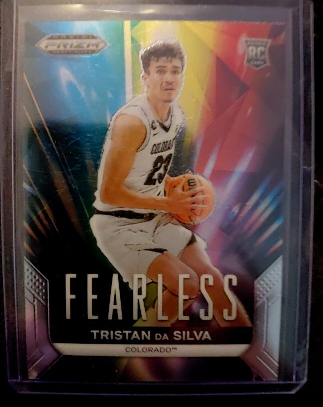 2024 Panini Prizm Draft Picks #10 Tristan da Silva Fearless — front