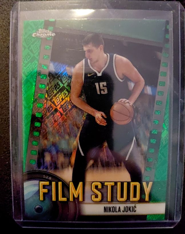2024-25 Topps Chrome Film Study #FS-2 Nikola Jokić — front