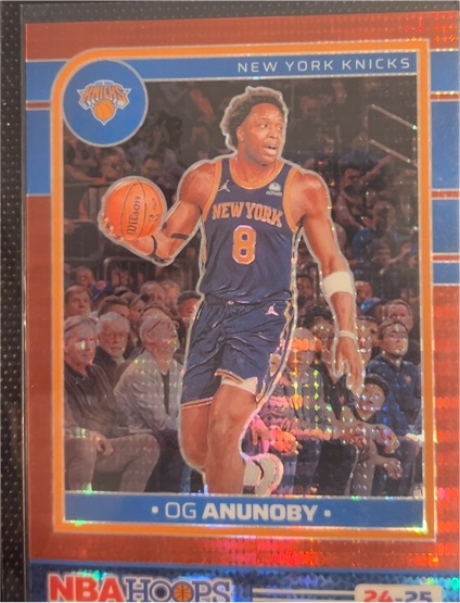 2024-25 Panini Hoops Premium Stock #124 OG Anunoby — front