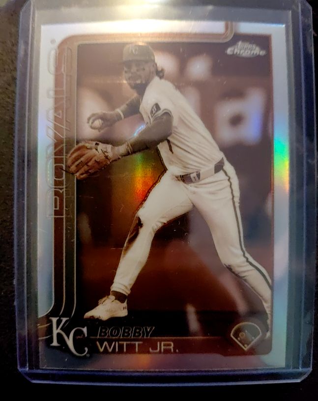 2025 Topps Chrome #93 Bobby Witt Jr. — front