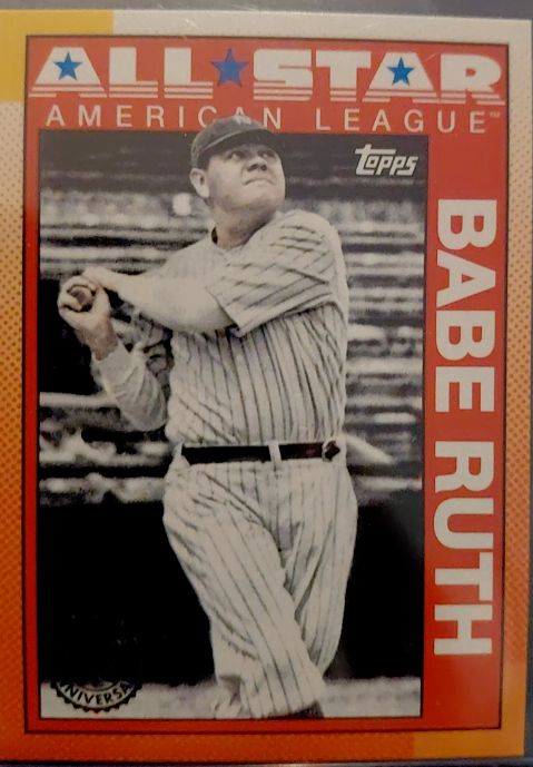 2025 Topps #90AS-41 Babe Ruth 1990 Topps Baseball 35th Anniversary All-Stars — front