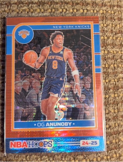 2024-25 Panini NBA Hoops Premium #124 OG Anunoby — front
