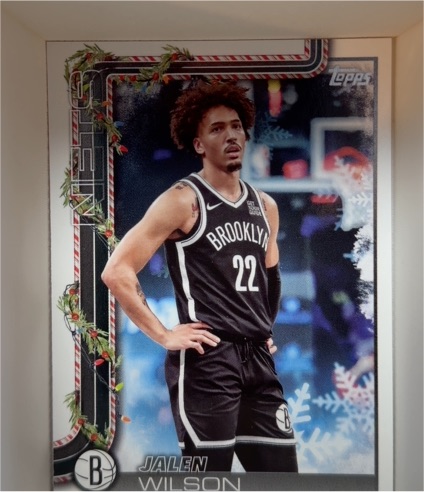 2025-26 Topps Holiday Basketball #H11 Jalen Wilson — front