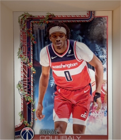 2025-26 Topps Holiday #H74 Bilal Coulibaly — front
