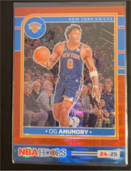 2024-25 Panini NBA Hoops #124 OG Anunoby — front