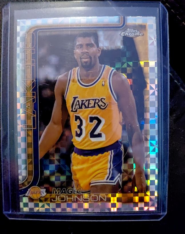 2025-26 Topps Chrome #244 Magic Johnson — front