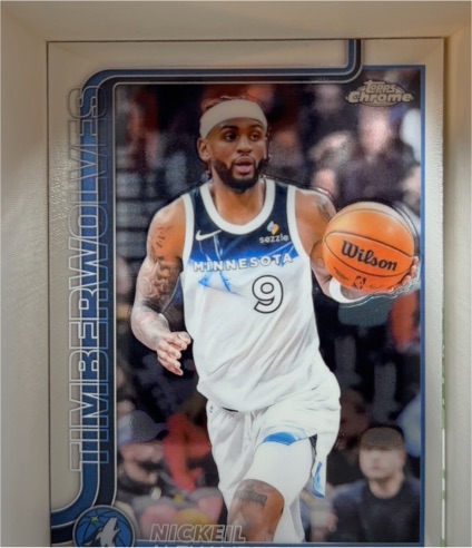 2025-26 Topps Chrome #193 Nickeil Alexander-Walker — front