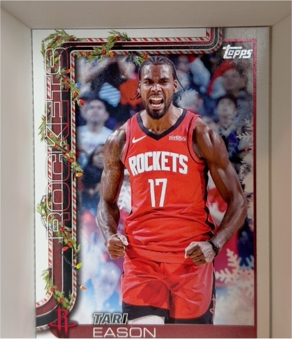 2025-26 Topps Holiday #H144 Tari Eason — front