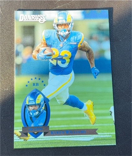 2025 Donruss #9 Kyren Williams Retro 1995 — front