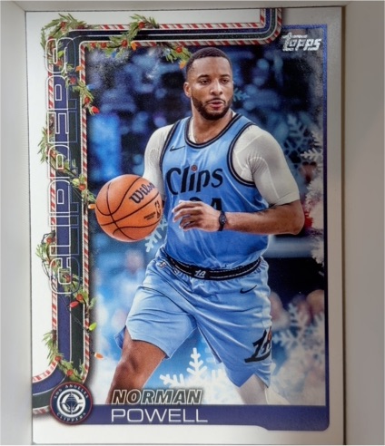 2025-26 Topps Holiday #H114 Norman Powell — front