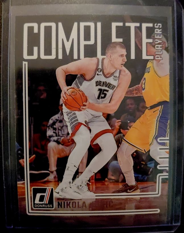 2023-24 Panini Donruss #3 Nikola Jokić Complete Players — front