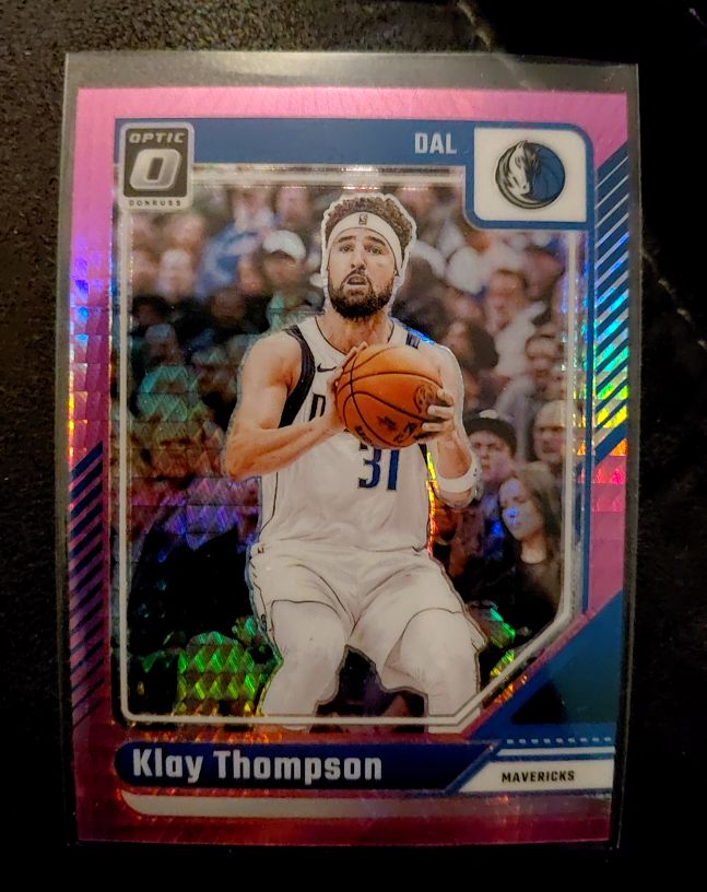 2024-25 Panini Donruss Optic #9 Klay Thompson — front
