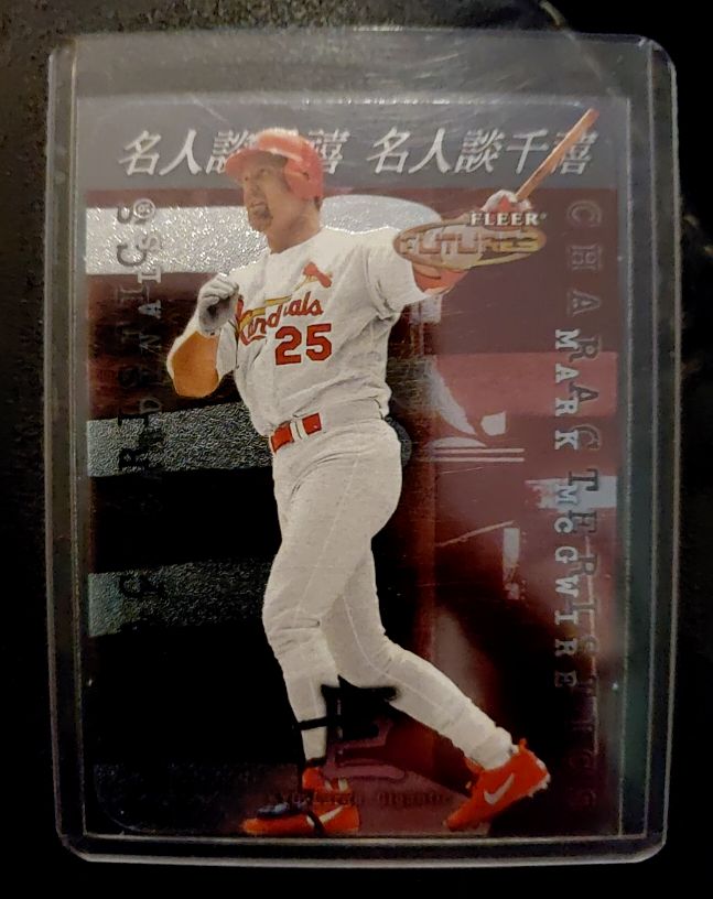 2001 Fleer Futures Characteristics #2C Mark McGwire — front